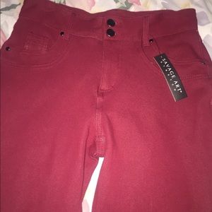 Maroon Jeggings